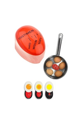 Renk Değiştiren Yumurta Zamanlayıcı Egg Timer Yumurta Haşlama De.
