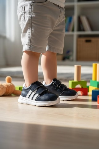 Tuğba Ortopedi 142 Bebek Deri Sneaker Lacivert