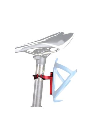 Metalik Gümüş Ztto Dağ Bisikleti Elektrikli Bisiklet Şişe Kafesi Braketi Tutucu Adaptörü Gümüş