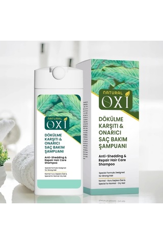 Oxi Natural Dökülme Karşıtı Normal Saç Şampuanı 300 Ml. Normal