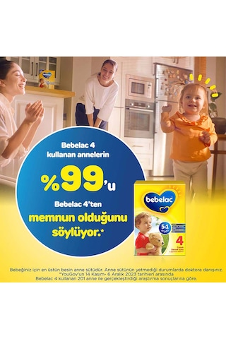 Bebelac 4 Devam Sütü 800 G 3 Adet