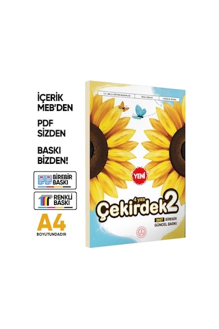 4 Yaş Okul Öncesi MEB Etkinlik Kitabı Çekirdek 3’lü Set Eğlenceli ve Öğretici Aktiviteler BASKI ÜCRETİ
