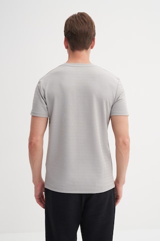 Cazador Bisiklet Yaka Erkek Açık Gri T-shirt 40470 Gri