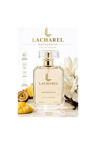 Lacharel Kapadokya Kadın Eau De Parfum 100 Ml Tropikal Meyveli Misk Vanilyalı Parfüm Ferah