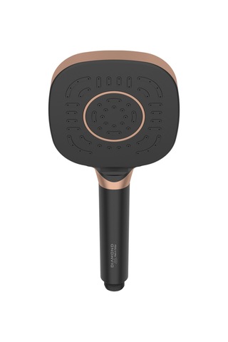 Coral Soft Tepe Başlıklı Duş Sistemi Seti Bronz Siyah