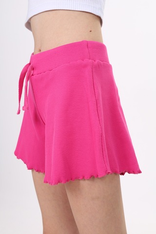 Toontoy Kız Çocuk Şort Fuşya