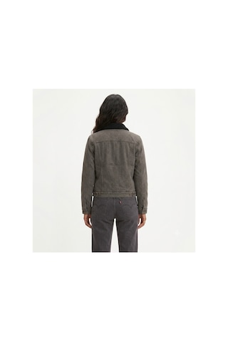 Levi's The Original Sherpa Kürklü Kadın Kot Ceket Füme