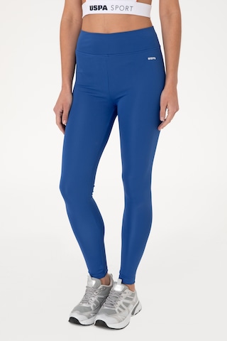 U.s. Polo Assn. Kadın Saks Tayt 50312978-vr045 Saks Mavi