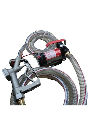 12 Volt Mazot Aktarma Pompası&5 Metre Telli Hortum&akaryakıt Taba