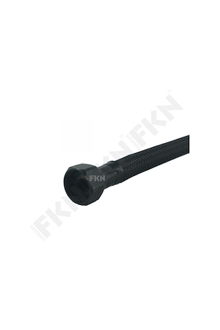 FKN Siyah Flex Spiral - Bağlantı Hortumu 3/8 - 3/8 50 CM