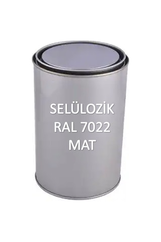 Selülozik Ral 7022 Mat Boya 1 KG