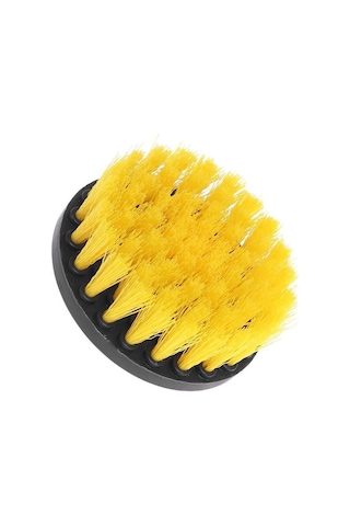 Shineyee Matkap Fırçası: Çok Amaçlı Temizlik Fırçası, Araç Ve Ev Temizliği İçin İdeal, Nylon Kıllı, Sarı-beyaz Renk