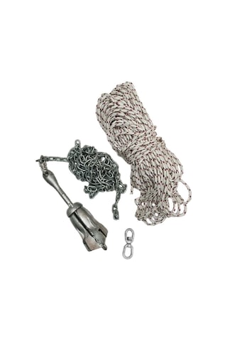 Tekne Çapası. Bot Çapası. 2,5kg Kombine Hazır Çapa Seti. Irgat Çapası