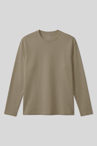Tommy Life Koyu Bej Standart Fit Basic O Yaka Uzun Kollu İnce Erkek T-shirt - 87997 Koyu Bej