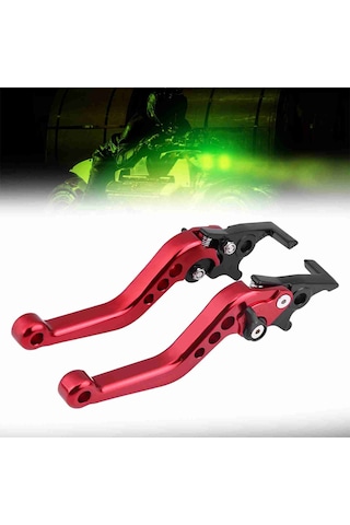 Kosona Motosiklet Scooter Cnc Alüminyum Fren Kolu Mavi , Çift Diskli, Ayarlanabilir, Güvenli Sürüş İçin Suzuki Gy6 Xmax 400 Uyumlu 150cc Altı