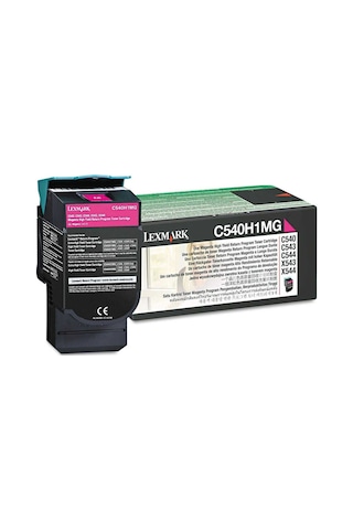 Lexmark C540-C540H1Mg Kırmızı Toner Yüksek Kapasiteli