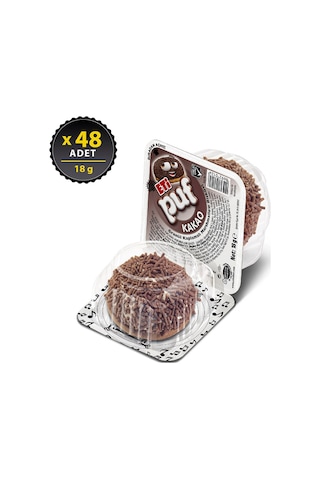Eti Puf Müzik Akademisi Kakaolu Marshmallow Bisküvi 48 x 18 G