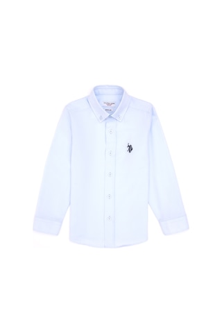 U.s. Polo Assn. Erkek Çocuk Açık Mavi Gömlek Basic 50316801-vr003 Acık Mavı