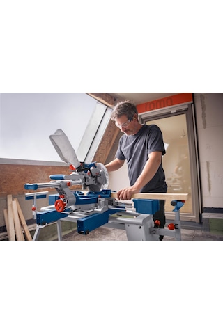 Bosch Gcm 18v-216 D 1x5,5 Ah Expert Akülü Gönye Kesme Makinesi