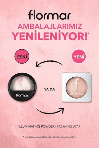 Flormar Yoğun Pigmentli Aydınlatıcı (Soğuk Alt Ton) - Illuminating Powder - 001 Morning Star - 8682536053334