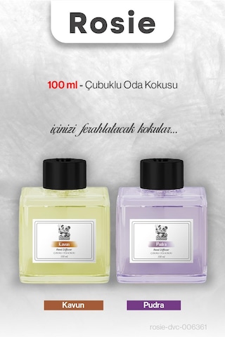 Kavun Ve Pudra Rosıe Çubuklu Oda Kokusu 100 Ml Fresh