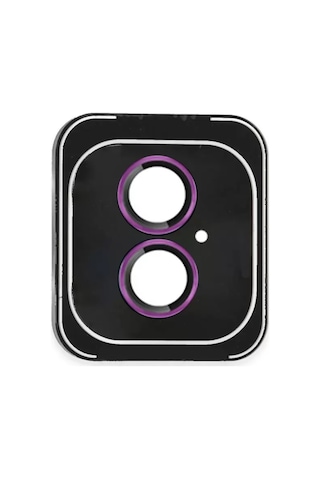 iPhone Uyumlu 16 Pvd Metal Kamera Lens - Pembe