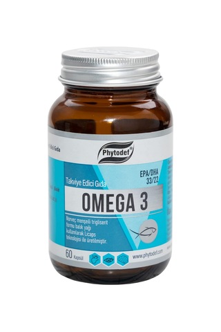 Omega 3 Licaps, 500mg 60 Kapsül 330/220 Norveç Menşeli Balık Yağı, Kapsül Balık Jelatini X3 Adet