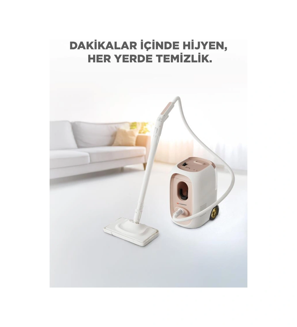 Torima TSC-02 2000 W Çok Fonksiyonlu Buharlı Temizleyici