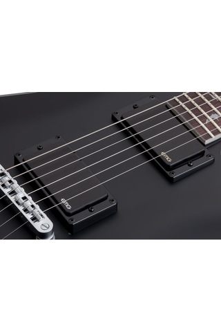 Schecter Damien Platinum-6 Elektro Gitar (Mat Siyah)