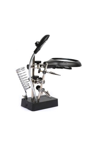 Bushman 5 LED 3 Farklı Mercek Çok Fonksiyonlu Lehim Tamir Standı