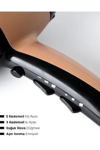Pirantech İyonlu Saç Kurutma Makinesi Ks16