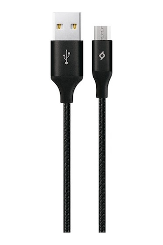 Ttec AlumiCable XL Micro USB Kablo Siyah 2M - 2DK21S