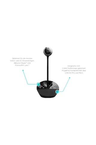 Logitech Bcc950 960-000867 Konferans 1080p Full Hd Web Kamerası Siyah