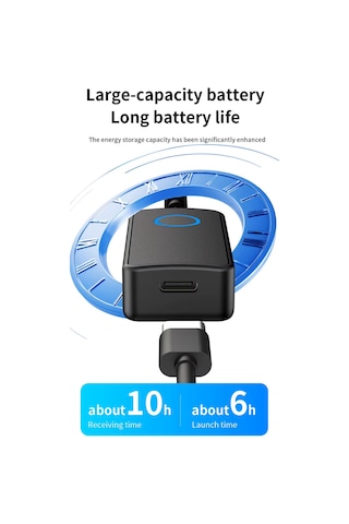 Kablosuz Bluetooth Ses Adaptörü Alıcı & Verici, Hd Ses, Gürültü Önleme M30
