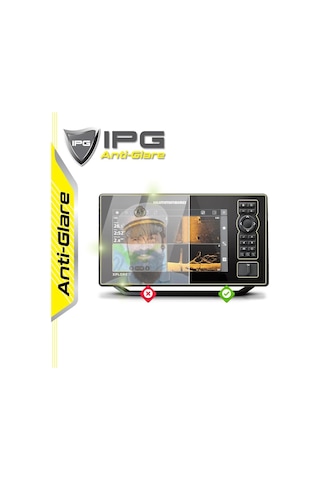 Humminbird Xplore 9 Cmsı+ Fish Finder - Ipg Anti-glare Yansıma Önleyici Mat Ekran Koruyucu