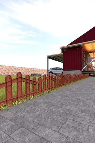 Dekoratif Plastik Bahçe Ve Peyzaj Çiti 8 Adet Çit Y: 32 Cm / G: 4.4 M Toprak Ayaklı - Kahverengi