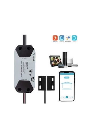 Novahub Akıllı Wifi Garaj Kapısı Açacağı Tuya Akıllı Yaşam App Uzaktan Zaman Ses Kontrolü 2.4 Ghz Ağlar Us