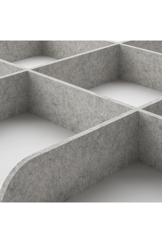 Ikea Komplement Raf İçi Düzenleyici, Açık Gri, 100x58 Cm Gri