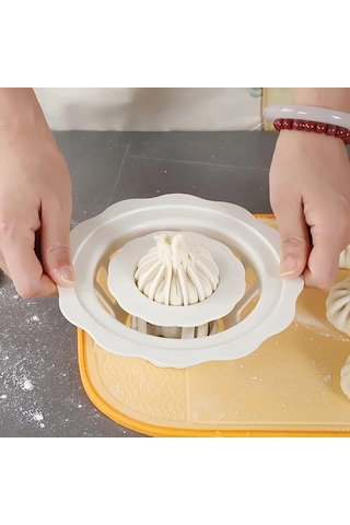 Fochsia Yapışmaz Beyaz Çiçek Desenli Kalıp: Mükemmel Börek, Mantı, Hamur İşi İçin Abs Malzeme