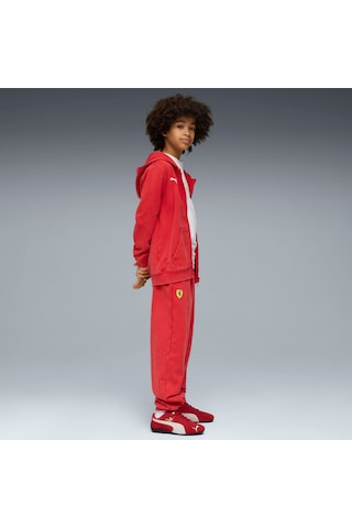 Puma Scuderıa Ferrarı Sportswear Genç Eşofman Altı 632799 02 Kırmızı