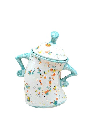 Mavi Ve Tavşan Tarzıparodi Bardak Dekorasyon Uçiselleştirilmişfinancan Camgöbeği Diğer