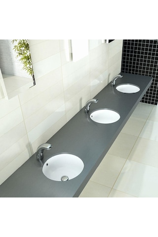 Turkuaz Cerastyle Suit Tezgah Altı Lavabo Ø38
