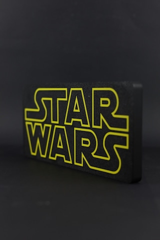 Star Wars - 3 Boyutlu Tabela - 25cm X 12cm X 1.5cm