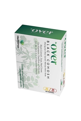 Dr Over Black Cohosh Takviye Edici Gıda 60 Kapsül