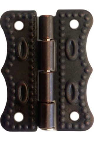 Papatya Bronz Tavla Menteşesi Mobilya Kutu Menteşesi 4 Adet Bronz En:3cm Boy:2cm