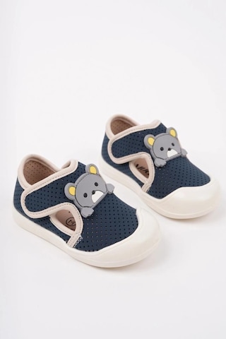 Papuçcity Arzen 03364 Ortopedik İlk Adım Erkek Çocuk Bebe Spor Ayakkabı Lacivert