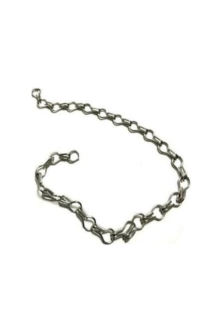 Avize Floresan Zinciri Krom Kapı Otomat Zinciri 1.20mm 1 Metre