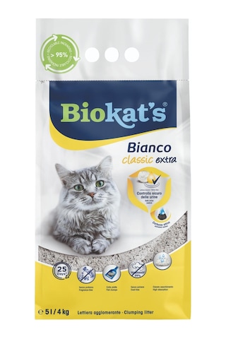 Biokat's Kedi Kumu Extra 5 Lt + Gimcat Multi 20 Gr