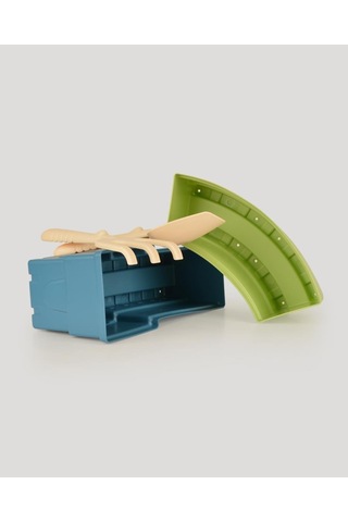 Yeşil Turkuaz Kale Ve Kürek Seti