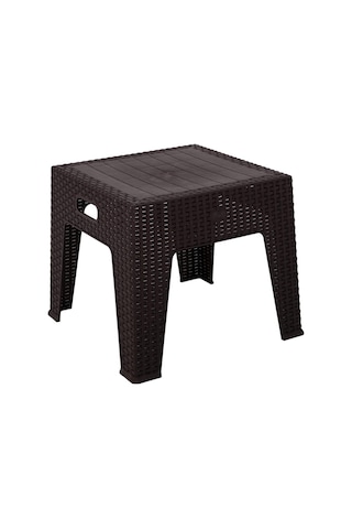 Depootoptan Mandella Elit Rattan Sehpa Kahverengi